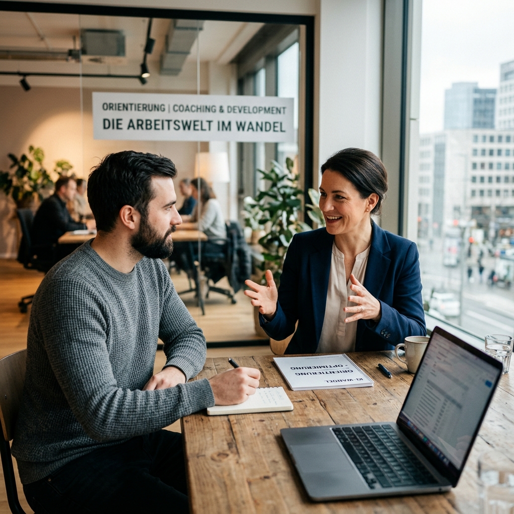 Professionelles Coaching-Foto: Wenn KI deinen Job verändert: Warum Orientierung jetzt wichtiger ist